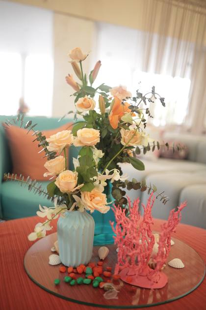 Floral detail and Tablescape — wedding decor — W GOA